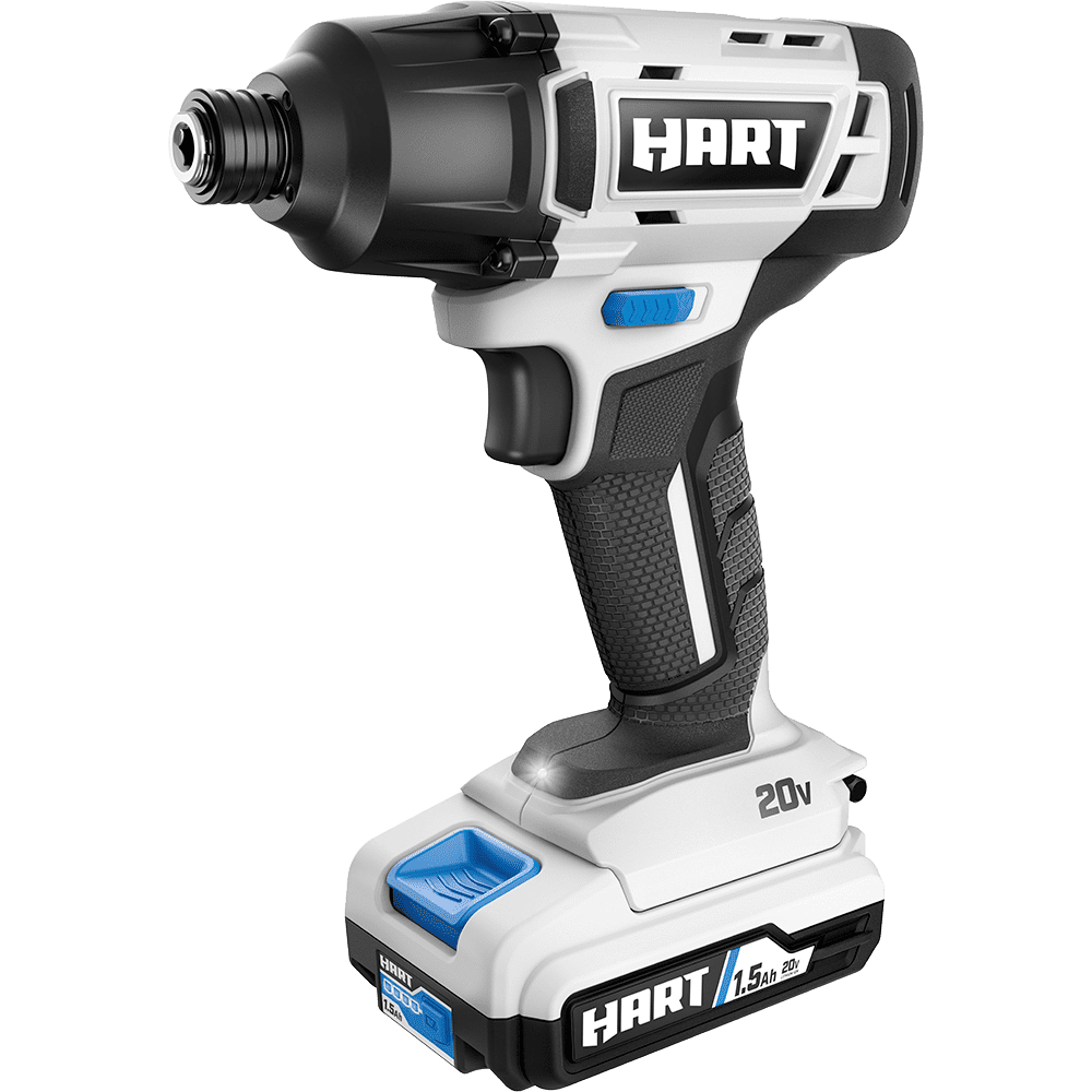 Restored HART 20 Volt Cordless Impact Driver Kit 1 1.5Ah Lithium JOE s Factory Outlet