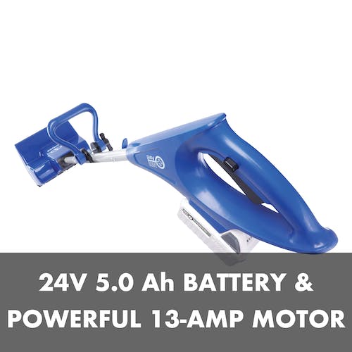 Restored Snow Joe 24V-SS11-XR 24-Volt* IONMAX Cordless Snow Shovel Kit | 11-inch | W/ 5.0-Ah Battery + Charger (Refurbished)