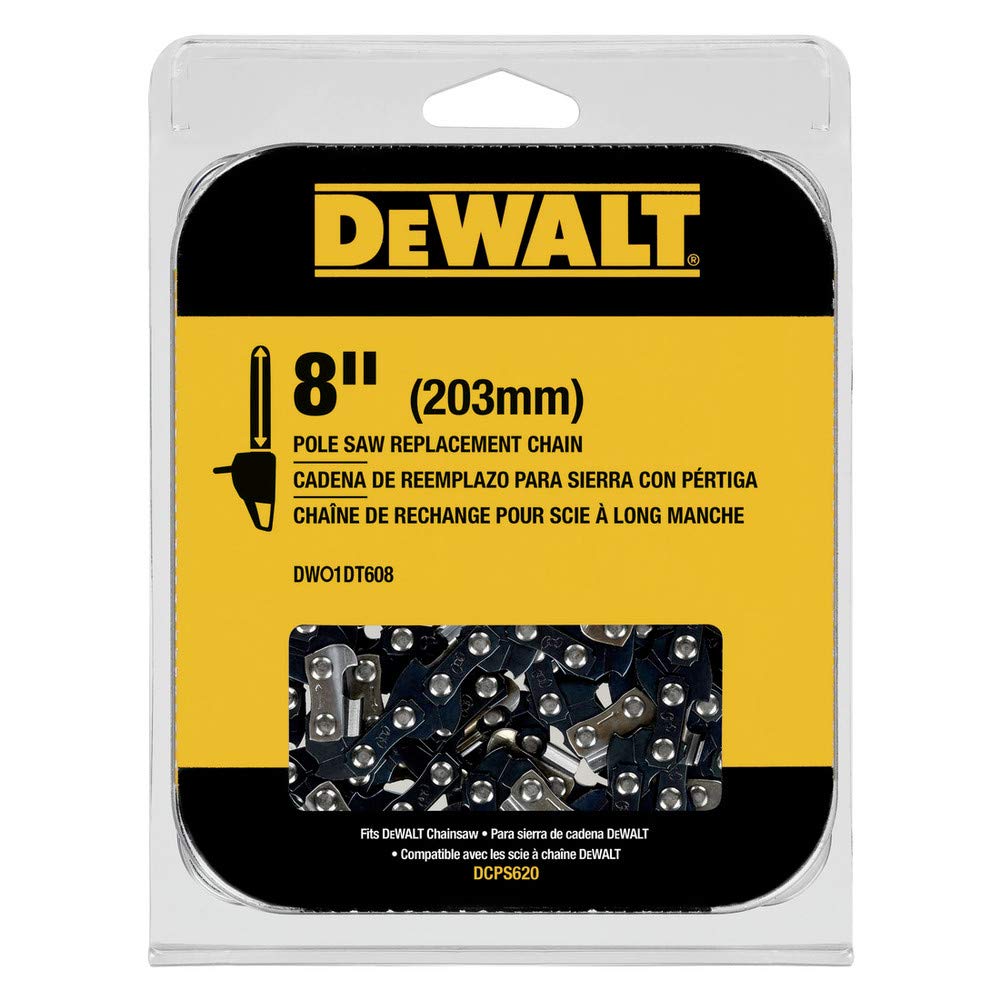 DeWALT 8IN Replacement Chain 20V DW Pole Saw