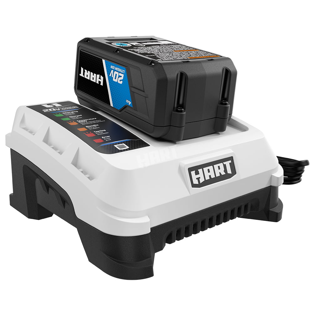 Restored HART 20-Volt 3A Rapid Charger (Battery Not Included) (Refurbished)