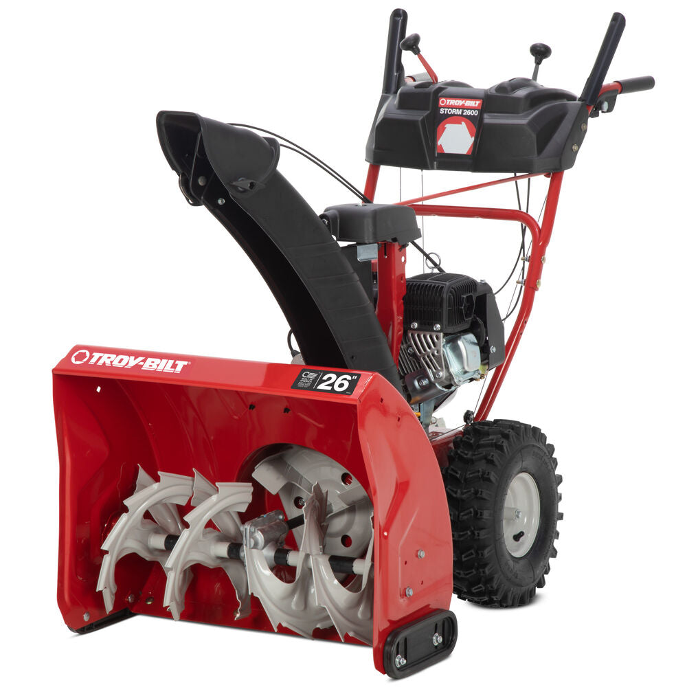 Troy-Bilt Storm 2600 26 in. 208 cc Two- Stage Gas Snow Blower with Electric Start Self Propelled [Remanufactured]