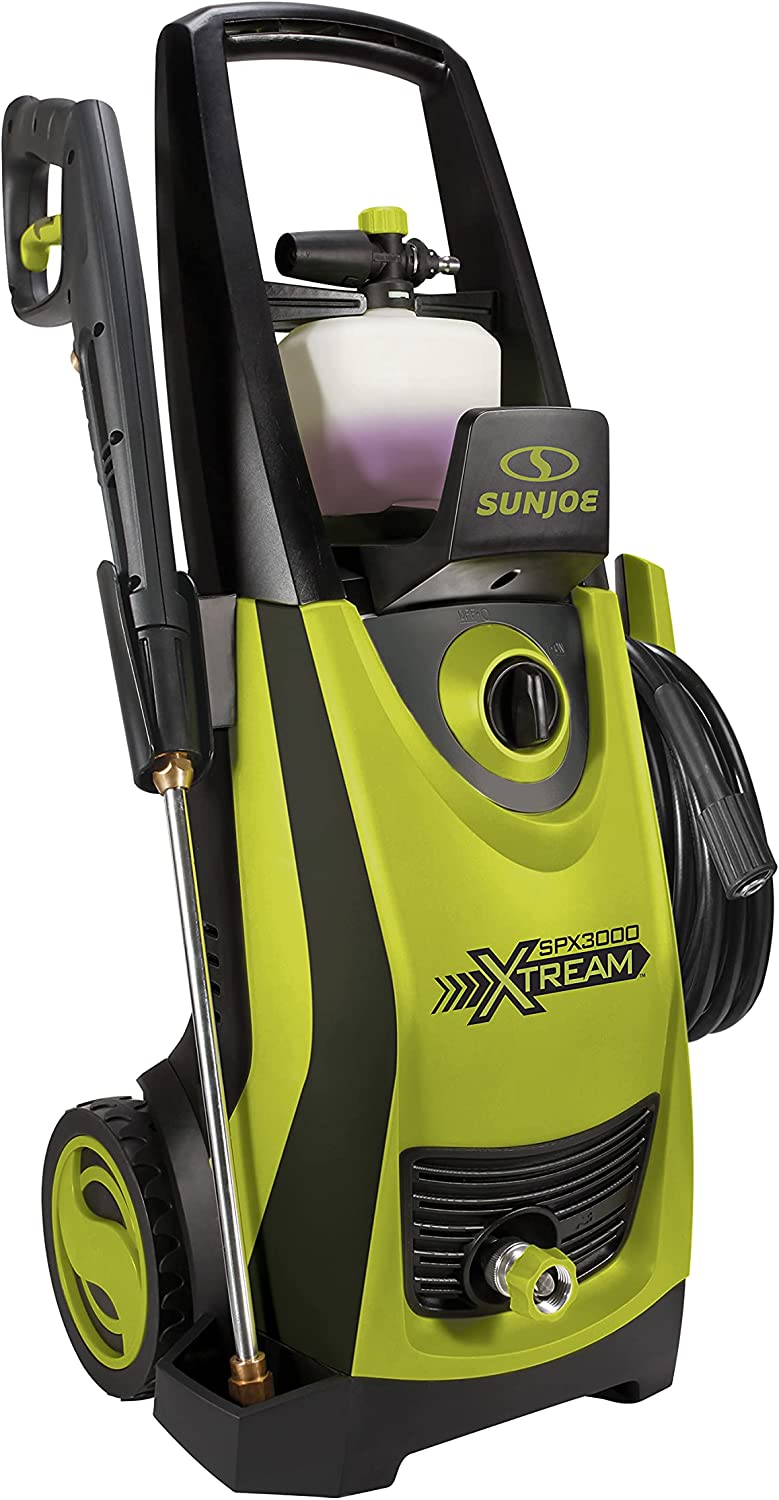Open Box Sun Joe SPX3000-XT1 XTREAM Clean Electric Pressure Washer | 13-Amp | Bonus Accessories | 2200 PSI Max* | 1.65  GPM Max* (Open Box)