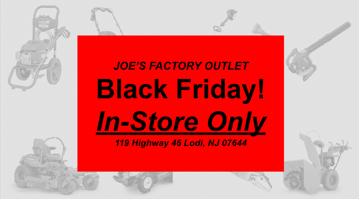 Black Friday! In-Store Only