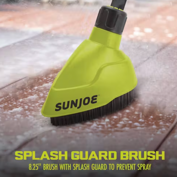 Sun Joe SPX-HCS-MAX Cleaning System | For SPX Pressure Washers | W/ Turbo Nozzle, Splashguard, Extension Wand, Gutter Cleaner & More (Refurbished)