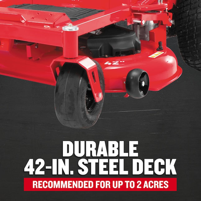 CRAFTSMAN Z5200 | 42 in Gas Zero-Turn Riding Lawn Mower | 20HP Kohler 7000 Twin-Cylinder Engine | High Back Seat (17RRFACS093)