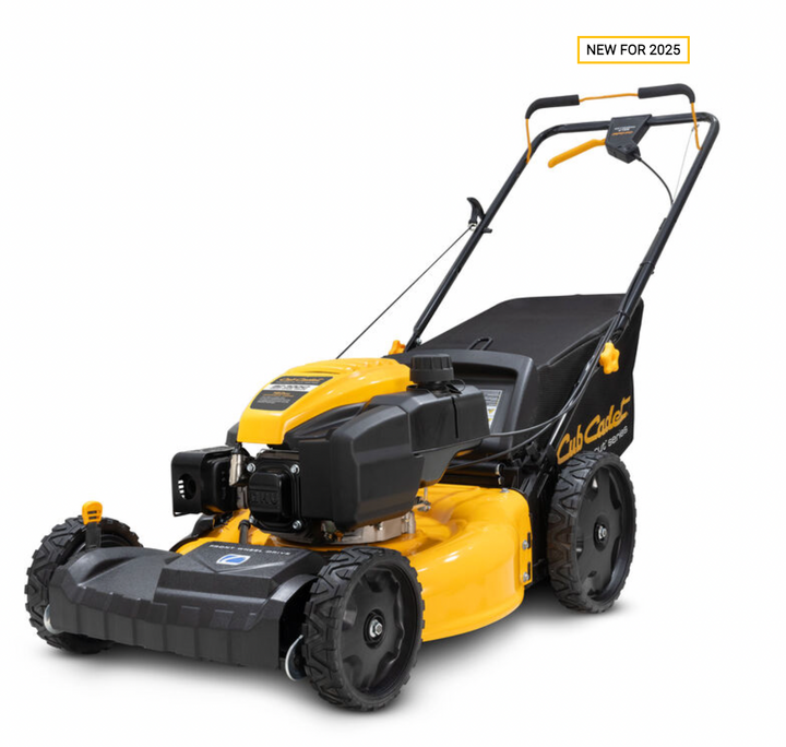 Cub Cadet 21-in 163cc Self-Propelled Lawn Mower | Model 12AVB2C2010 | Front Wheel Drive | 11-in High Rear Wheels | 3-in-1 Bagging, Side Discharge & Mulching | Refurbished