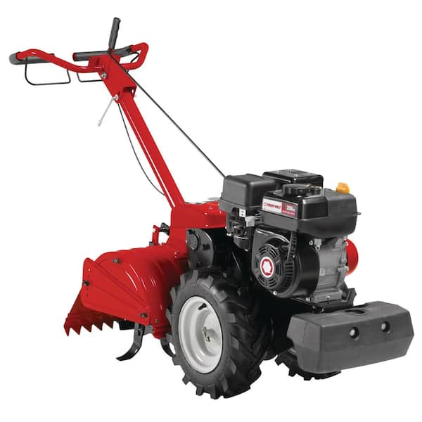 Mustang 18 in. 208 cc Gas OHV Engine Rear-Tine Tiller with Forward-Rotating and Counter-Rotating Tilling Options