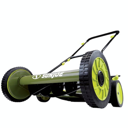 Restored Sun Joe MJ501M Manual Reel Mower W/ Grass Catcher | 18-inch | 9-Position (Refurbished)