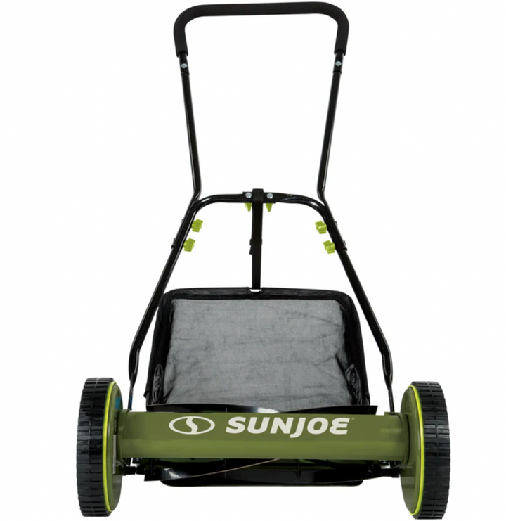 Restored Sun Joe MJ500M | Manual Reel Mower w/ Grass Catcher | 16 inch (Refurbished) | LOCAL PICKUP ONLY