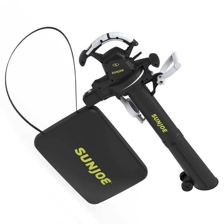 Sun Joe SJ-BVM-GA | Electric 3-in-1 Blower, Mulcher & Vacuum | With Gutter Kit (Refurbished) | In-Store Exclusive