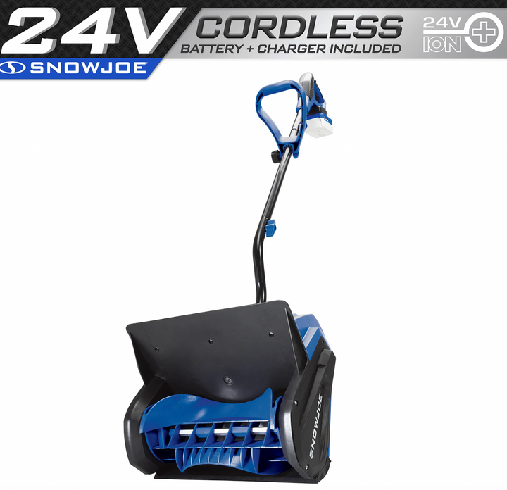 Restored Snow Joe 24V-SS13-XR-ULT | 24V 13 in. Cordless Snow Shovel Kit | W/ 5.0-Ah Battery, Charger, Cover & Battery Holders (Refurbished)