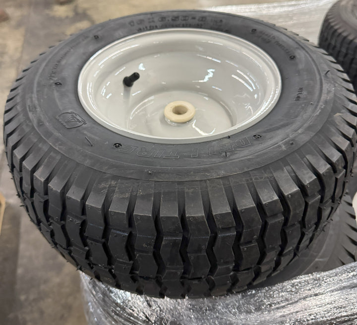 Deli Turf Tire, 4 Ply Rating, Tubeless, Lawn and Garden Tire (16x6.50-8) on Rim