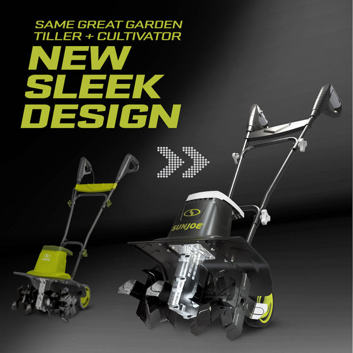 Restored Sun Joe TJ604E | 16 in 13.5 AMP Electric Garden Tiller/Cultivator (Refurbished)