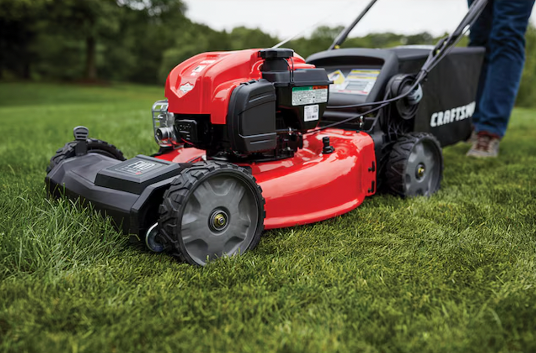 Restored CRAFTSMAN M260 | 21in Self-Propelled Lawn Mower | 163-cc Briggs and Stratton Engine | Vertical Storage (12AVU2BZ793) (Refurbished)