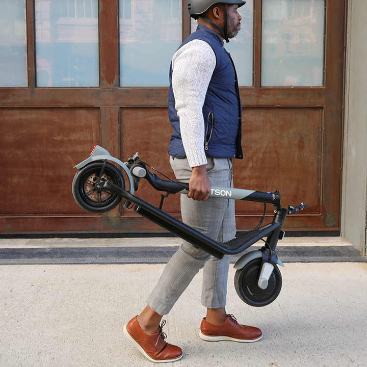 Jetson Eris Pro Foldable Electric Scooter | 350W | 16 MPH | 12 Mile Range | 3 Speeds | Cruise Control | LED Display | JERSP-BLG | In-Store Exclusive