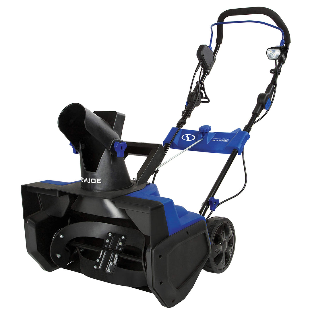 Restored Snow Joe SJ625E-RM Electric Single Stage Snow Thrower | 21-Inch | 15 Amp Motor (Refurbished)