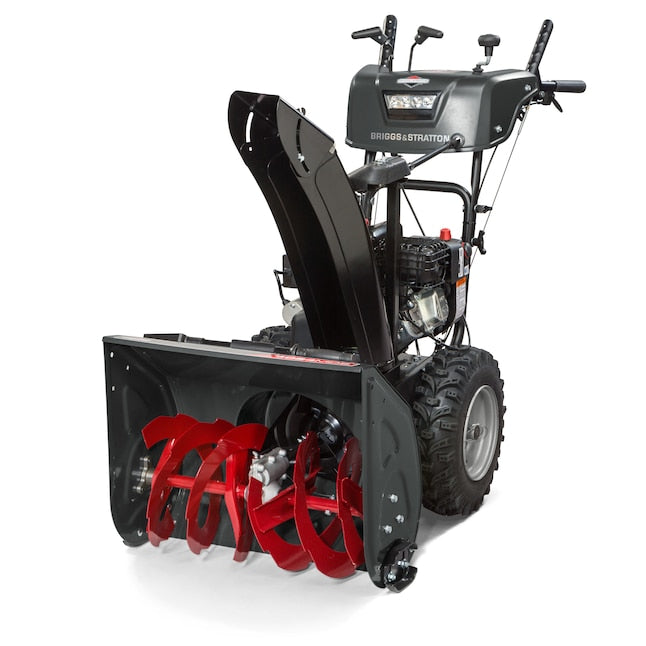 Briggs & Stratton 1024MDS | 24in Two-Stage Self-Propelled Gas Snow Blower | 208-cc | Push-Button Electric Start | Power Steering | Headlights | Heated Handles (Open Box)