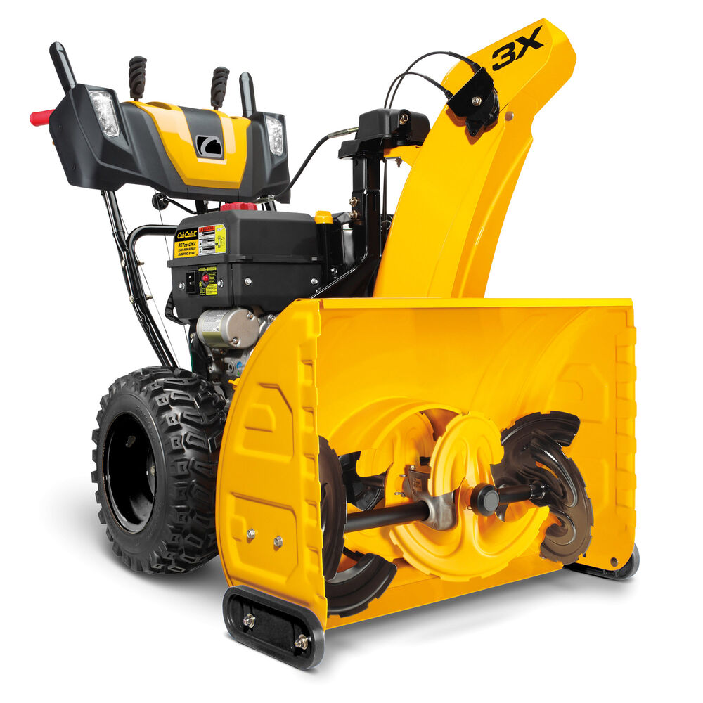 Cub Cadet 3X 28 in. Three-Stage Snow Blower | 357cc | Electric Start | With Steel Chute and Power Steering