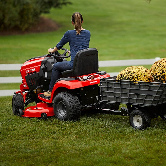 CRAFTSMAN T2400 Turn Tight 23-HP V-twin Hydrostatic 46-in Riding Lawn Mower