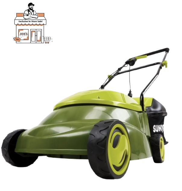 Restored Sun Joe MJ401E | Electric Lawn Mower With Grass Bag | 14-Inch | 12 Amp (Refurbished) | LOCAL PICKUP ONLY