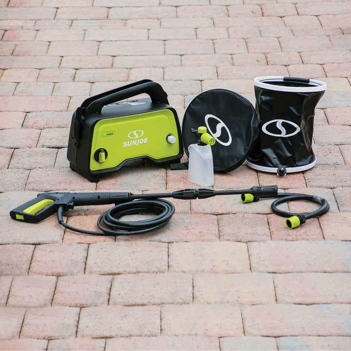 Restored Sun Joe SPX202C Portable Cordless Pressure Washer | Brushless Motor | 36-Volt | 2.0-Ah | 725-Max PSI (Refurbished)