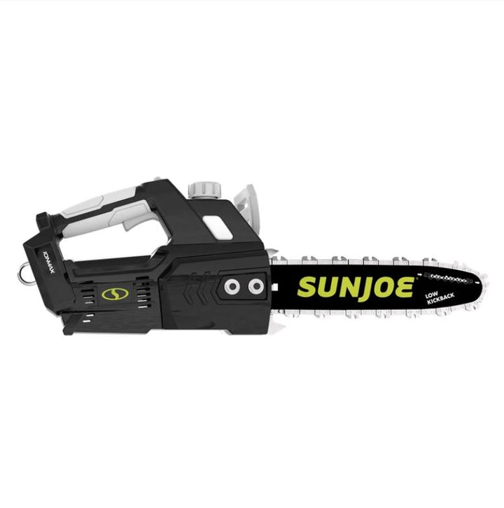 Restored Sun Joe 24V-10CS 24-Volt IONMAX 10-Inch Cordless Chain Saw, Kit (w/ 4.0-Ah Battery + Charger) (Refurbished)