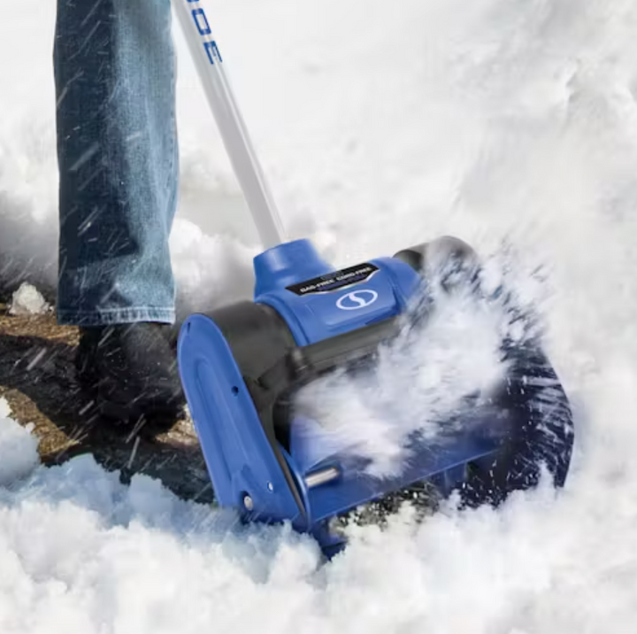 Restored Snow Joe 24V-SS12-BDL | 24-Volt* IONMAX Cordless Snow Shovel Bundle | W/ 4.0-Ah Battery, Charger, Cover, and Ice Scraper Glove (Refurbished) | LOCAL PICKUP ONLY