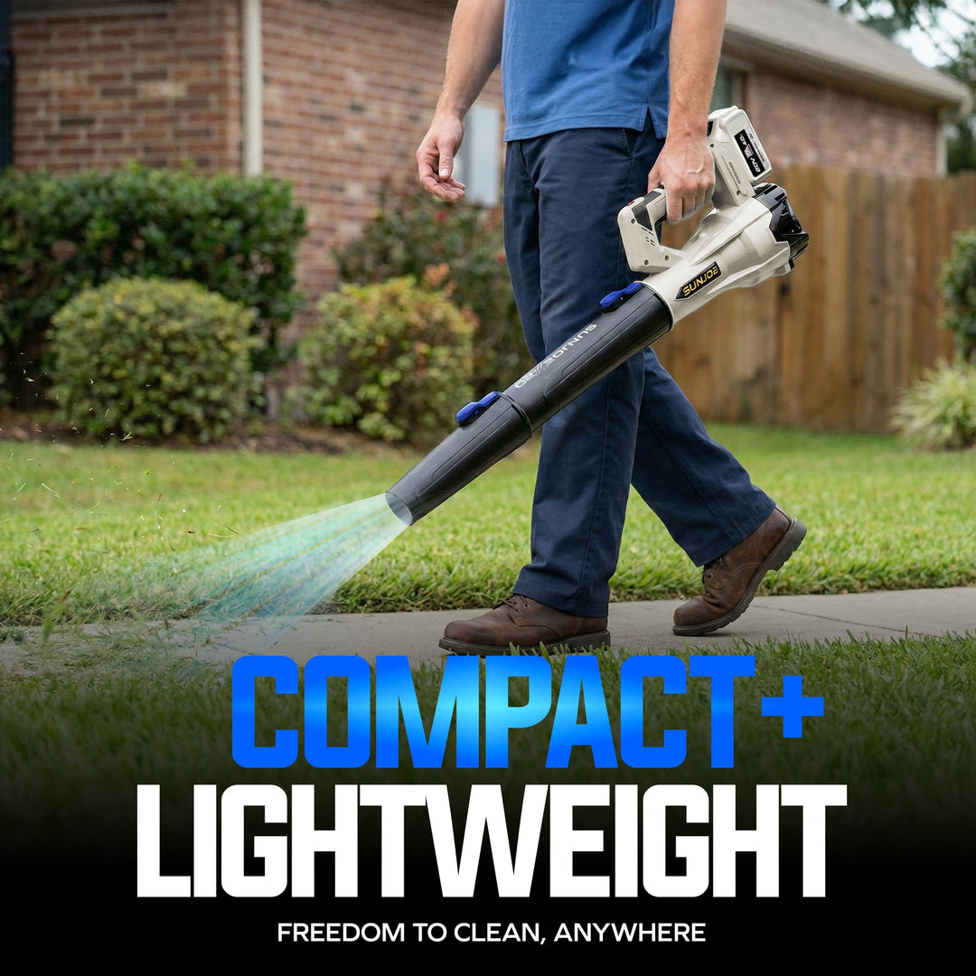 Sun Joe 20V Cordless Multi-Purpose Blower | 400 CFM | W/ 4000 mAh Battery (4.0-Amp) + Charger | In-Store Exclusive