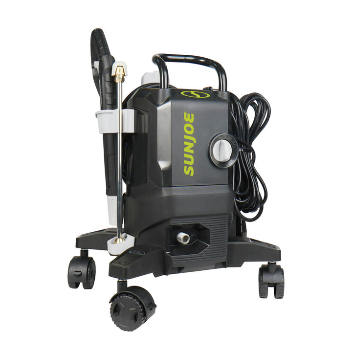 Restored Sun Joe SPX3000-QW1 Electric Pressure Washer | 14.9-Amp | 2200 Rated PSI | 1.1 Rated GPM | Rugged Wheels (Refurbished)