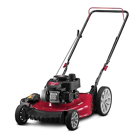 Restored Troy-Bilt TB105 21 in. 140cc Gas-Powered 2-in-1 Push Lawn Mower (Refurbished)