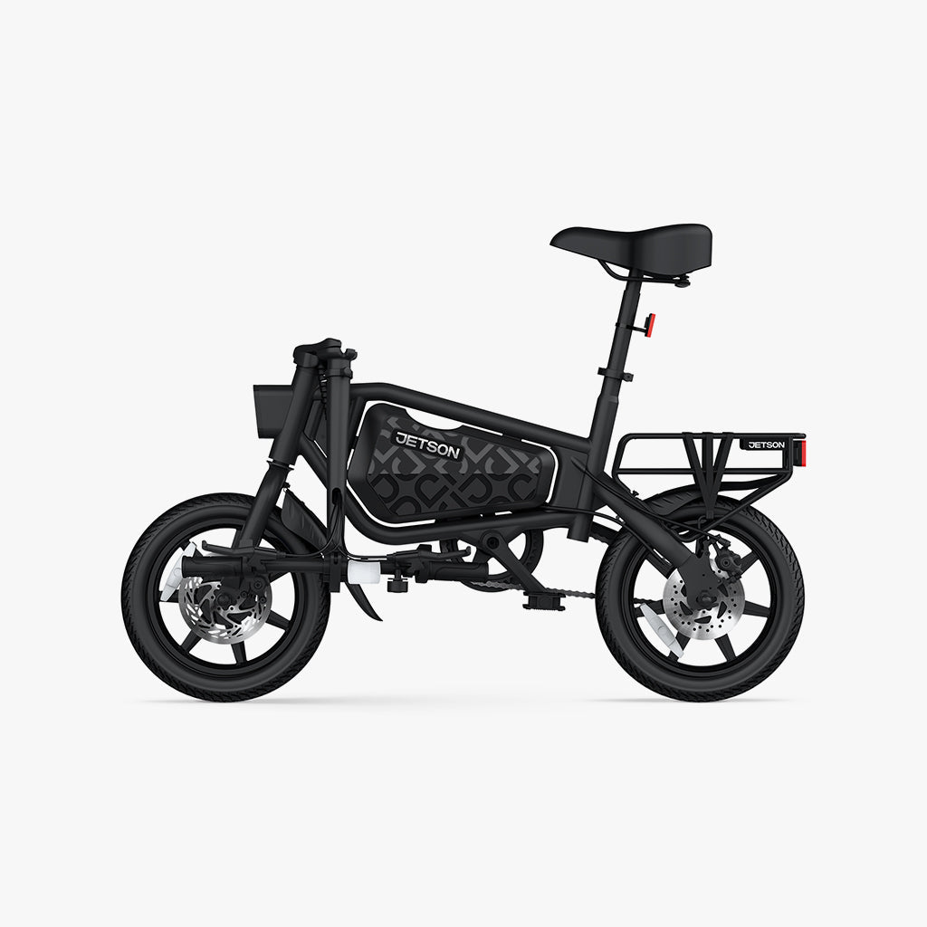 Jetson JBLTPM-BLK | Bolt Pro Max Electric Bike | 25 Miles Max Operating Range | 15.5 mph Max Speed
