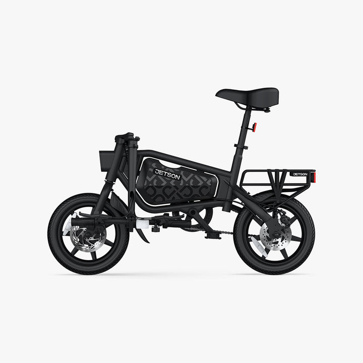 Jetson JBLTPM-BLK | Bolt Pro Max Electric Bike | 25 Miles Max Operating Range | 15.5 mph Max Speed