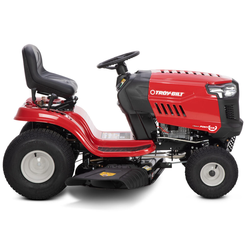 Troy-Bilt Pony 42B | Gas Riding Lawn Mower | 500cc Briggs and Stratton Engine | 7-Speed CVT Drive | 42 Inch (Open Box)