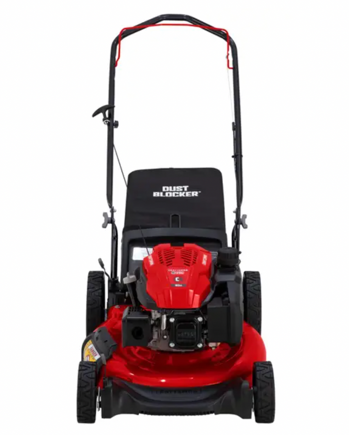 Restored Craftsman M125 | 21" 163cc Gas Push Mower | 11" High Rear Wheels | 3-in-1 Deck System  (Refurbished)