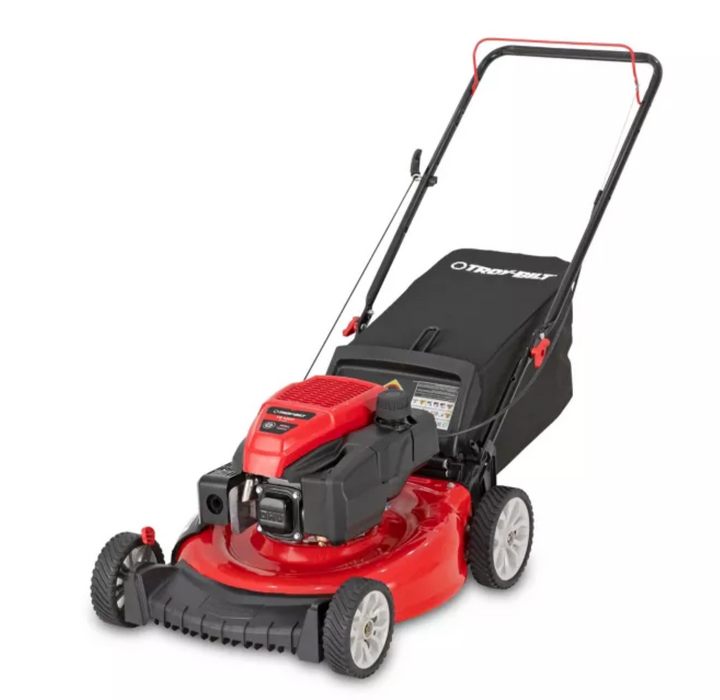 Troy-Bilt TB120C | 21in 163cc Walk Behind Push Mower | 3-in-1 Deck