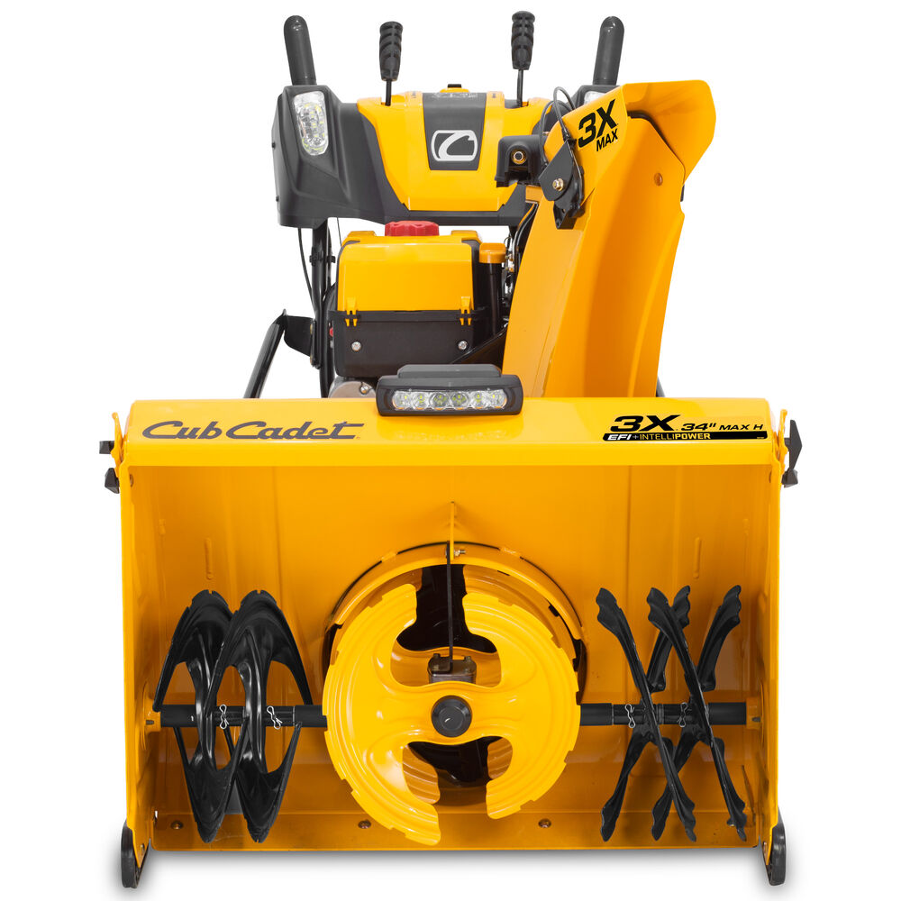 Cub Cadet 3X 34" MAX H Three Stage Snow Blower | 420cc OHV Engine with IntelliPOWER® & EFI Engine Technology | Hydrostatic Drive (31AH8M4VB10) (Open Box)