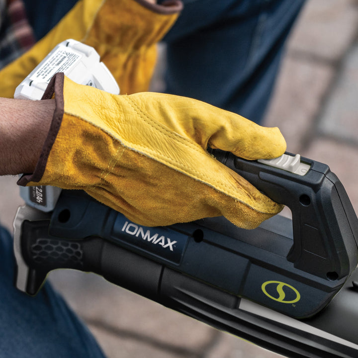 Restored Sun Joe 24V-TB-LTE 24-Volt iON Cordless Compact Turbine Jet Blower, Kit (w/ 2.0-Ah Battery + Quick Charger) (Remanufactured)