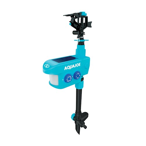 Restored Aqua Joe AJYP101 | YardGuard Motion Sensor Pest Deterrent Sprinkler | 3 Detection Modes | 5,700 Sq. Ft. Max Coverage* | 42 Ft. Max Spray Distance (Refurbished)