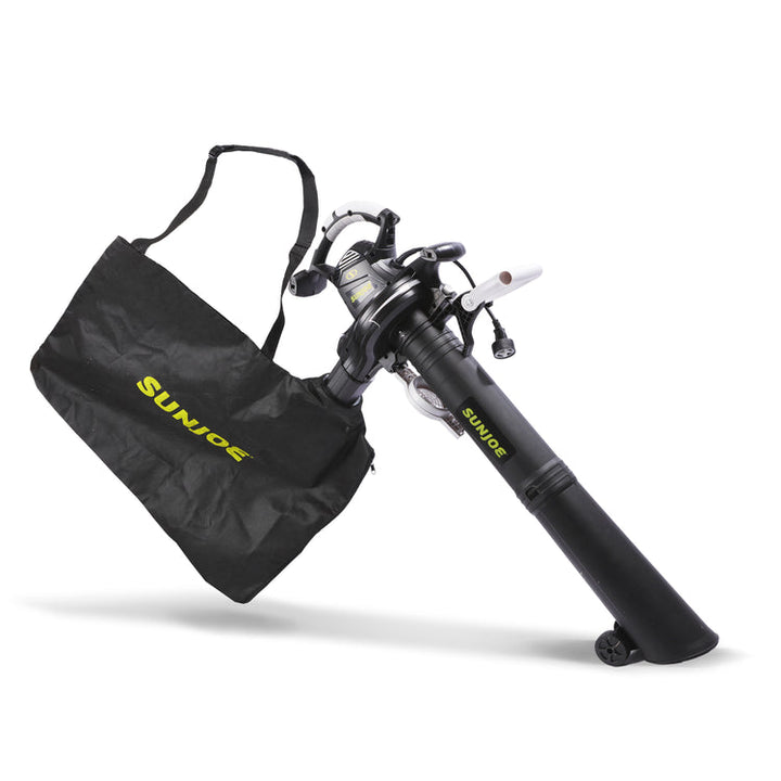 Sun Joe SJ-BVM-GA | Electric 3-in-1 Blower, Mulcher & Vacuum | With Gutter Kit (Refurbished) | In-Store Exclusive