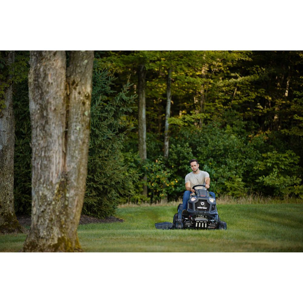 Restored Scratch and Dent Troy-Bilt Super Bronco 50 XP Riding Lawn Mower 50' Cut Fabricated Steel Deck (Refurbished)