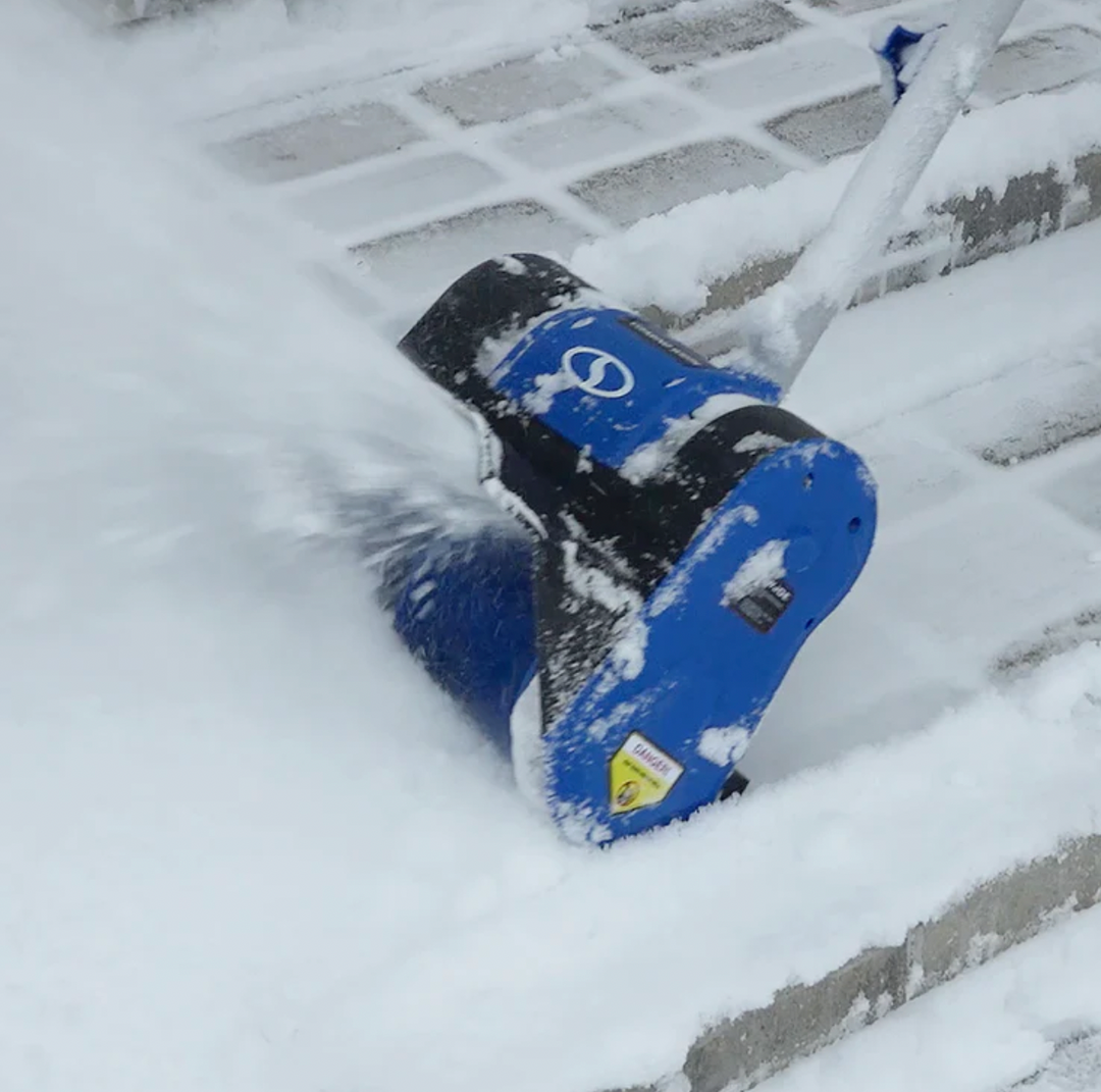Restored Snow Joe 24V-SS10-XR | 24-Volt iON+ Cordless Snow Shovel Kit | 10-Inch | W/ 5.0-Ah Battery and Charger (Refurbished)