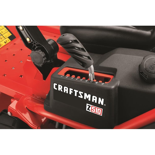 CRAFTSMAN Z510 20-HP V-Twin Dual Hydrostatic 42-in Zero-Turn Lawn Mower 17ARFACS093