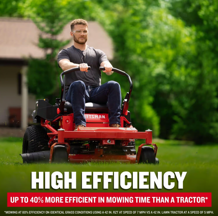 Craftsman Z3200 | 42 in 547cc Zero Turn Riding Mower | Dual Hydrostatic Transmissions (17AFFACS093)