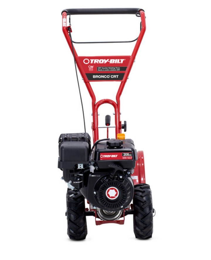 Troy-Bilt Bronco CRT Tiller | 208cc Engine | 14" Rear Tine Tiller