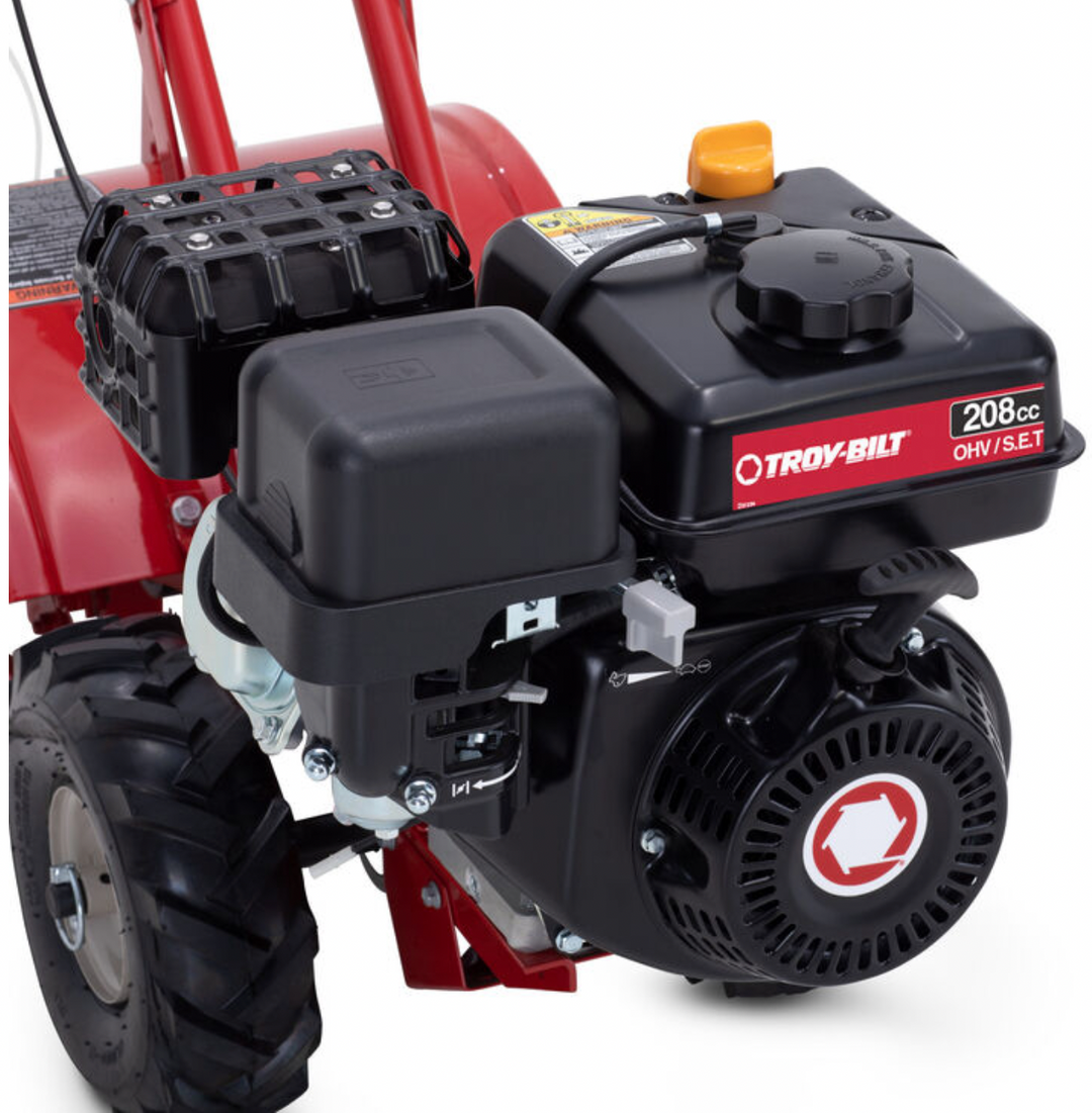 Troy-Bilt Bronco CRT Tiller | 208cc Engine | 14" Rear Tine Tiller