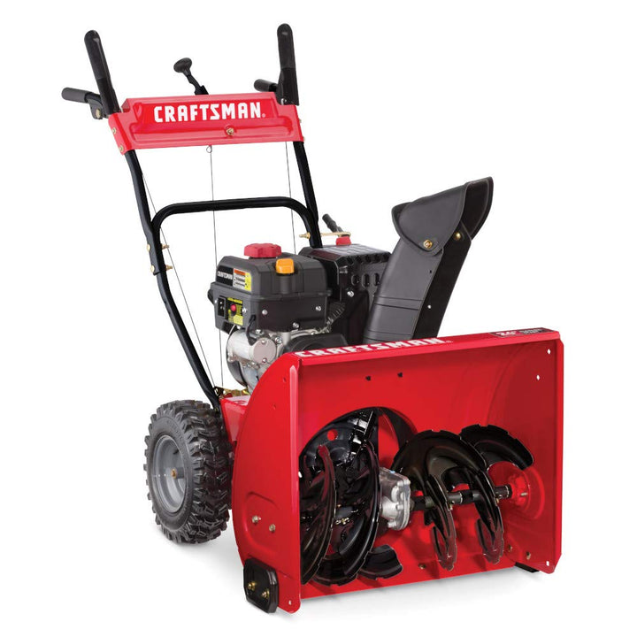 Craftsman 24" 208cc Electric Start Two-Stage Snow Blower [Remanufactured]