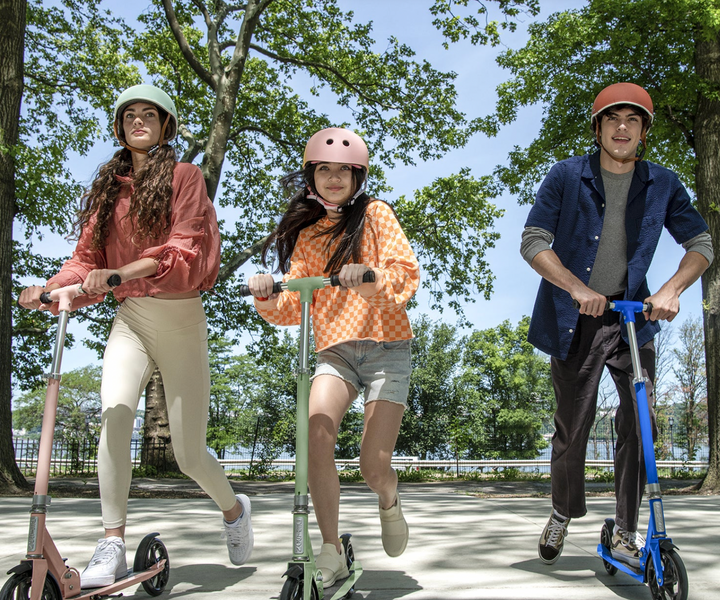 Jetson Hex 8” Big Wheel Kick Scooter | Foldable Design | Adjustable Handlebar | Rear Foot Brake | Ages 8+ | 220 lb Capacity | In-Store Exclusive