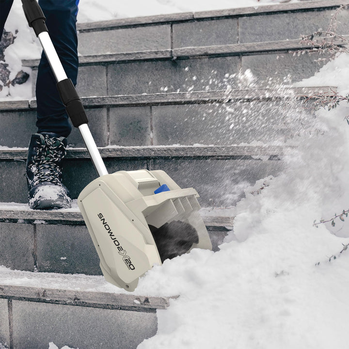 Restored Snow Joe X20-SNOW-5A | 10 in. Cordless Snow Shovel Kit | W/ Battery & Charger | Brushless Motor & Lightweight (Refurbished)