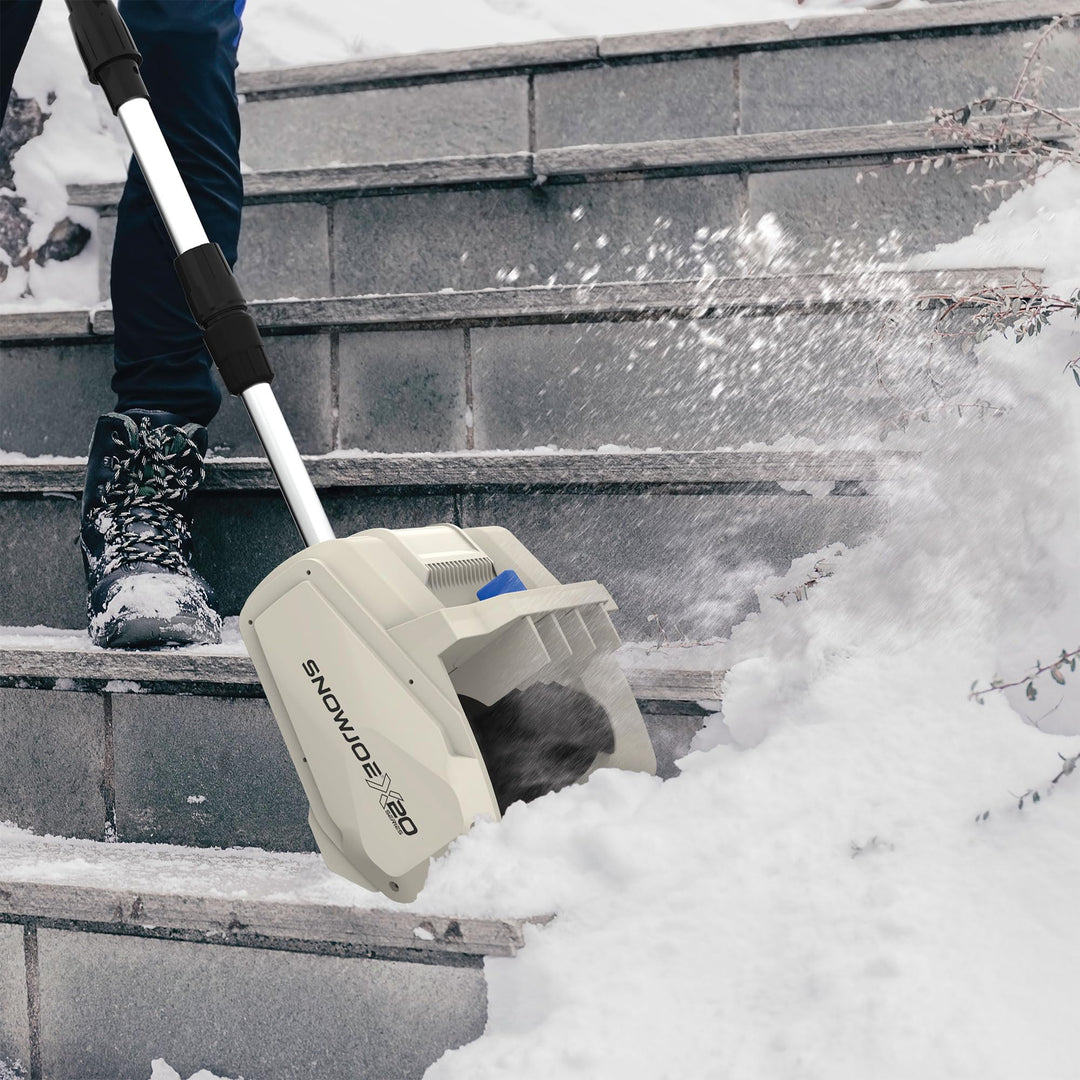 Restored Snow Joe X20-SNOW-5A | 10 in. Cordless Snow Shovel Kit | W/ Battery & Charger | Brushless Motor & Lightweight (Refurbished)