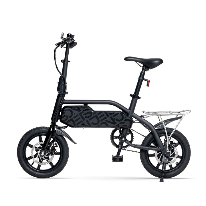 Jetson J5 Electric Bike | Top Speed 15 MPH | 350-Watt | Max Range 15M W/ Twist Throttle | Max Range 30M W/ Pedal Assist (Black)
